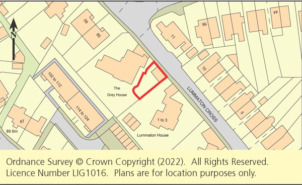 Lot: 77 - FREEHOLD BARN AND GARDENS WITH POTENTIAL -